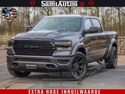 Dodge Ram 1500 Laramie Sport 5.7 V8 HEMI 402PK 4x4 | Panorama dak | 12 Scherm |Granite Crystal Metallic | Crew Cab | 5 Persoons | Dubbele Cabine | DC | VOORRAAD NR 2522 - 41248 |