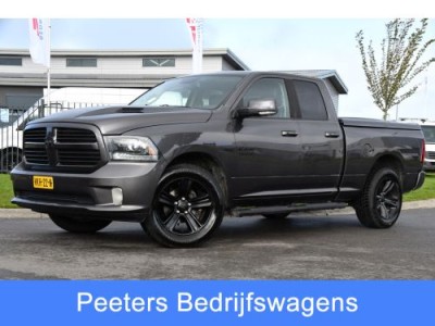 Dodge Ram 1500 5.7 V8 Quad Cab 64 Cruise, Camera, 402pk, Automaat, 3500kg, Trekhaak, Stoelverwarming, Leder, Multimedia, Sensoren, Uniek!