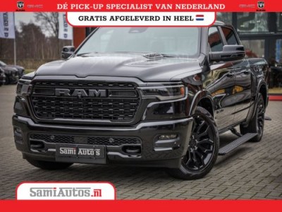 Dodge Ram 1500 LIMITED NIGHT DE MEEST LUXUEUZE  PICK UP HIGH OUTPUT H.O 540PK 706 Nm 2025 | XB9 | MASSAGE | BOM VOL | CREW CAB | DUBBELE CABINE | GRIJSKENTEKEN | VOORRAAD NR 2318 - 5415