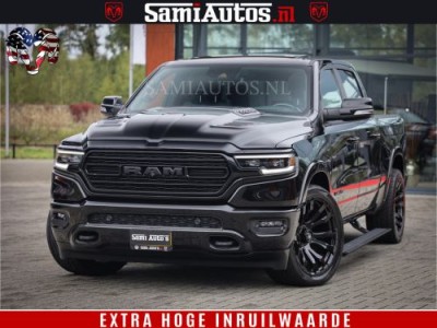 Dodge Ram 1500 LIMITED NIGHT | FEUL BLACK WHEELS | BOM VOL | 5.7 V8 4x4 | DUBBELE CABINE | MWK | XB9 | HUD | TOP STAAT