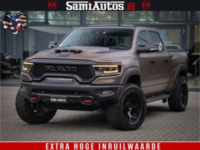 Dodge Ram 1500 TRX HELLCAT 712 PK 6.2 V8 | MEGA DIK | BOM VOL | BLACK ON BLACK | CREW CAB DUBBELE CABINE DC | 5 PERSOONS GRIJS KENTEKEN |