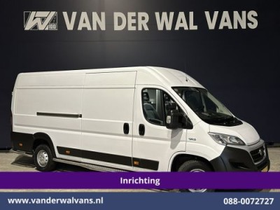 Fiat Ducato 3.0 NP 136pk L4H2 Post NL inrichting Euro6 Airco | Camera | Sidebars | 270 graden achterdeuren, schappen, doorloopdeur