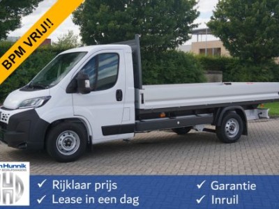 Fiat Ducato MAXI 35 180PK AUT Series 10  Open laadbak BPM VRIJ 10 Navi, Climate, LED!! NR. 455