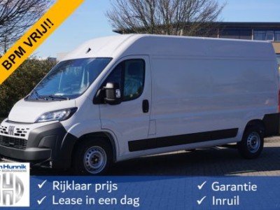 Fiat Ducato Maxi 35 2.2 180PK L3H2 EAT8 AUT BPM VRIJ!! Clima, 10 Navi, Camera, 270Â° Deuren!! NR. 157