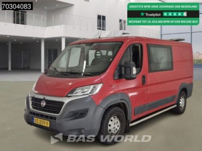 Fiat Ducato 130pk COMING SOON! Dubbel Cabine L2H1 Trekhaak Airco Camera Werkplaatsinrichting Euro6 DC Doka Mixto L2 8m3 Airco