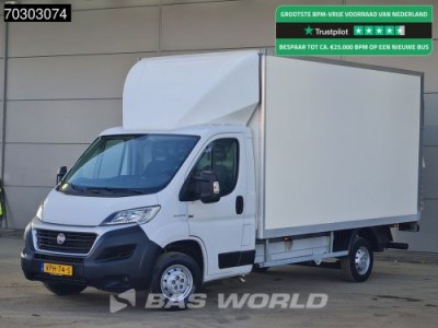 Fiat Ducato 130pk Laadklep Bakwagen LED Airco Cruise Camera Euro6 Meubelbak Koffer Airco Cruise control