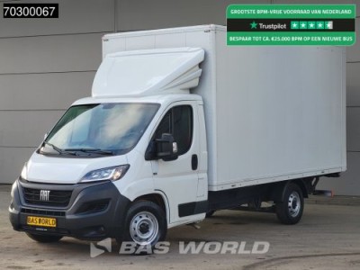 Fiat Ducato 140pk Laadklep Zijdeur Bakwagen Airco Cruise DHollandia Euro6 Meubelbak Koffer Airco Cruise control