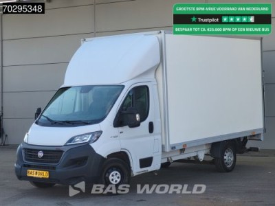 Fiat Ducato 160pk Laadklep Zijdeur Bakwagen LED Airco Cruise Camera Standkachel Euro6 Meubelbak Koffer Airco Cruise control