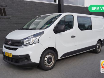 Fiat Talento 1.6 MJ 125PK L2 Dubbele Cabine EURO 6 - Airco - Navi - Cruise - ⬠12.499,- Excl.