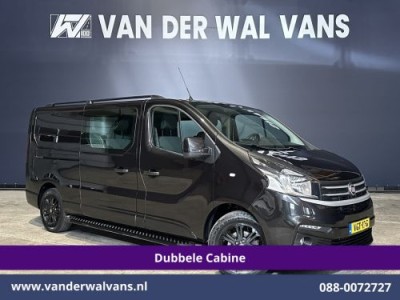 Fiat Talento 2.0 MultiJet 146pk L2H1 Dubbele Cabine Euro6 Airco | 5-Zits | Camera | Navigatie | LM velgen Cruisecontrol, Trekhaak, Parkeersensoren, Sidebars, Dakdragers