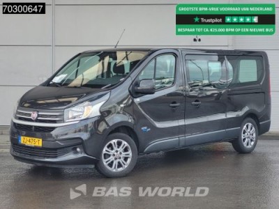 Fiat Talento 125PK Incl. BPM/Excl. BTW 9-Persoons 2 x Schuifdeur L2H1 Personenwagen Personenvervoer Navi Airco Cruise Parkeersensoren Euro6 TV Taxi Passenger Transport Airco Cruise control