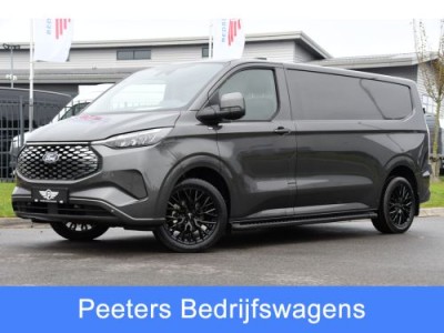 Ford E-Transit Cust. 340 L2H1 Limited 65 kWh PB Edition DEMO, Virtual, Adaptieve Cruise, Camera, Carplay, Stoelverwarming, LED, 218pk, NAVI, Uniek!