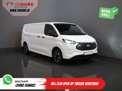 Ford E-Transit Cust. 340 L2 Trend 65 kWh 330 km WLTP LED/ Snellader/ 2.3t Trekverm./ Stuurverw./ Stoelverw./ Carplay/ Climate/ Camera/ PDC/ Cruise