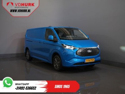 Ford E-Transit Custom 218 pk 330 km WLTP L2 Limited B&O/ Adapt.Cruise/ Elek.Trekhaak/ Standkachel/ Stoelverw./ Stuurverw./ Carplay/ Navi/ 360.Camera/ Climate