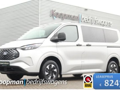 Ford E-Transit Custom 320 L1H1 Kombi | 9 persoons | Trend | 65kWh | 160kW/218pk | Trekgewicht 2300kg | Camera | Carplay/Android | Cruise | Lease 824,- p/m