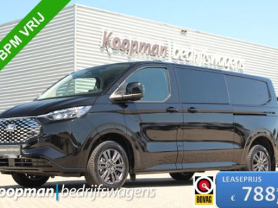 Ford E-Transit Custom 320 L2H1 Limited DC | 71 kWh | 160kW/218pk | Trekgewicht 2300kg | Camera | Carplay/Android | Cruise | Lease 788,- p/m