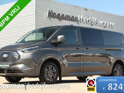 Ford E-Transit Custom 320 L2H1 Limited DC | 71 kWh | Driver Assist | Adap. Cruise | 360° Camera | Carplay/Android | Lease 824,- p/m