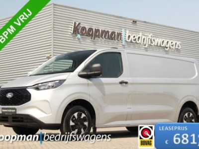 Ford E-Transit Custom 320 L2H1 Trend | 71 kWh | 160kW/218pk | Stoelverwarming | Camera | Carplay/Android | Cruise | Lease 681,- p/m