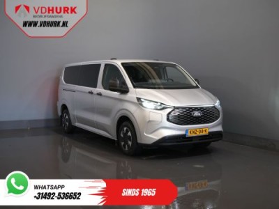 Ford E-Transit Custom 320 km WLTP L2 Combi/ Kombi/ 9 pers./ LED/ Standkachel/ Stoelverw/ Stuurverw./ Carplay/ Camera/ Climate/ PDC/ Cruise