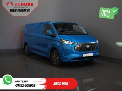 Ford E-Transit Custom 340 65 kWh 330km WLTP L2 Limited Garantie 5 jaar/ 2.3t Trekverm./ Snellader/ B&O/ Adapt.Cruise/ Standkachel/ Carplay/ Camera