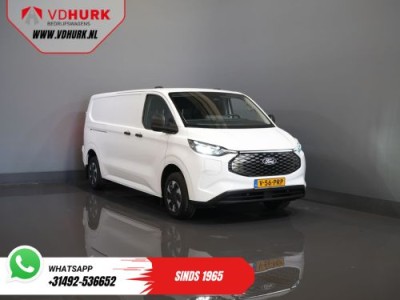 Ford E-Transit Custom L2 330 km WLTP LED/ Standkachel/ Stoelverw./ Snellader/ 2.3t Trekverm./ Carplay/ Climate/ Camera/ PDC/ Cruise