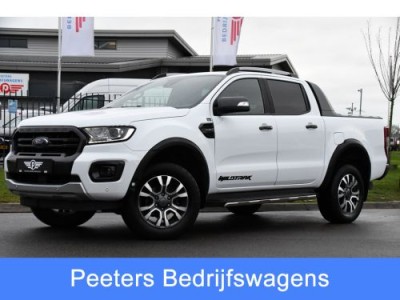 Ford Ranger 2.0 EcoBlue Wildtrak Supercab Adaptieve Cruise, Camera, Carplay, 3500kg Trekhaak, 213pk, Automaat Multimedia, Stoelverwarming,  Leder, uniek!