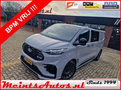 Ford TRANSIT CUSTOM MS-RT DC Dubbele Cabine L2H1 320 2.0 TDCI 170pk AWD 4x4 Automaat 19 FULL OPTIE BPM VRIJ !!!