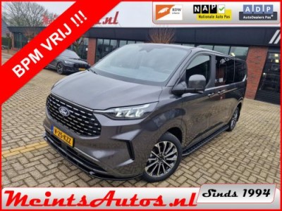 Ford Tourneo Custom Transit Titanium Exclusive 2.0 TDCI 170pk, 5 Jaar Garantie, DC Dubbele Cabine L2H1 320 19 FULL OPTIE