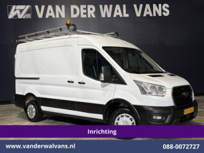 Ford Transit 2.0 TDCI 130pk L2H2 Inrichting Euro6 Airco | Omvormer | Imperiaal | Camera | Apple Carplay Android Auto, LED, Cruisecontrol, Verwarmde voorruit, Parkeersensoren, Bijrijdersbank