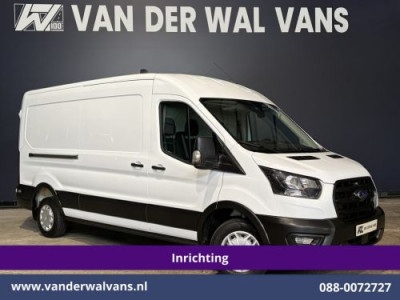 Ford Transit 2.0 TDCI 130pk L3H2 Euro6 Airco | Cruisecontrol | Camera | PDC V+A | Inrichting Parkeersensoren, Verwarmde voorruit, Bijrijdersbank, Bluetooth-Telefonie