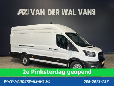 Ford Transit 2.0 TDCI 131pk L4H3 Fabrieksgarantie Euro6 Airco | Camera | Navigatie | Cruisecontrol | Parkeersensoren | Apple Carplay Android Auto, Bijrijdersbank, 2800kg trekvermogen