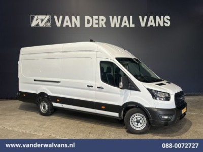Ford Transit 2.0 TDCI 131pk L4H3 Jumbo Euro6 Airco | Camera | Navigatie | Cruisecontrol | Parkeersensoren | Apple Carplay Android Auto, Bijrijdersbank, 2800kg trekvermogen