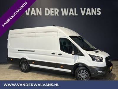 Ford Transit 2.0 TDCI 131pk L4H3 Jumbo Fabrieksgarantie Euro6 Airco | Camera | Cruisecontrol | 2750kg Trekhaak Stoelverwarming, Verwarmde voorruit, Parkeersensoren, Bijrijdersbank