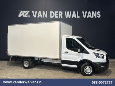 Ford Transit 2.0 TDCI 170pk Bakwagen Laadklep Dubbel Lucht Euro6 Airco | Cruiscontrol | Verwarmde Voorruit 940kg laadvermogen, Bijrijdersbank
