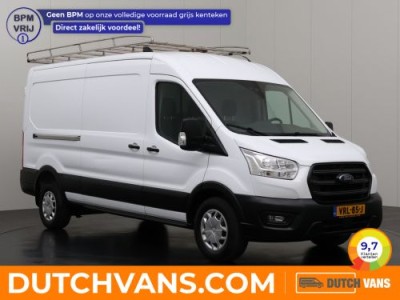 Ford Transit 2.0TDCI L3H2 Imperiaal | Trekhaak | Airco | Cruise | 3-Persoons