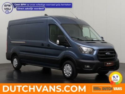 Ford Transit 2.0TDCi 130PK L3H2 | Airco | Cruise | 3-Persoons | Betimmering
