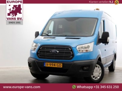 Ford Transit 350 2.0 TDCI 130pk E6 L3H2 Trend Airco/Inrichting/2x Schuifdeur 05-2017