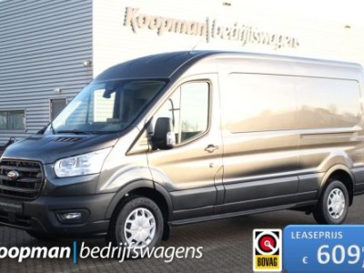 Ford Transit 350 2.0TDCI 130pk L3H2 Trend | Sync4 12 | Carplay/Android | Cruise | DAB | PDC | Lease 609,- p/m