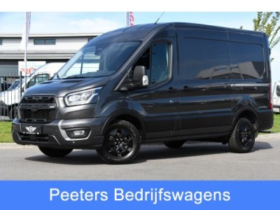 Ford Transit 350 2.0 TDCI L2H2 PB Edition Limited Face Lift! Virtual, Adaptieve Cruise, Xenon, 360 Camera, Carplay, 2 x Schuifdeur, Sensoren, Automaat, Uniek!