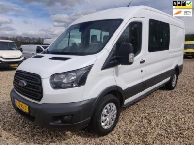 Ford Transit 350 2.0 TDCI L3H3 DC Trend , Dubbele cabine 7 persoons , Euro 6 , Apk Jan 2025