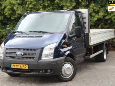 Ford Transit 350L 2.2 TDCI Ambiente EF 125PK Open Laadbak | Dubbelucht | Airco | Trekhaak |