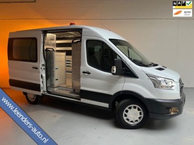 Ford Transit 350 Servicewagen 2.0 TDCI 130pk euro6 L2H2 Trend Sortimo Inrichting Victron v230 Standkachel Trekhaak RIJKLAARPRIJS!
