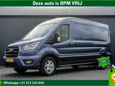 Ford Transit 350 TDCI | L3H2 | Limited | LED | Camera | 12 Display | CarPlay | Navi | Zijschuifdeur R+L | Cruise | Climate | PDC | Eco | Euro 6