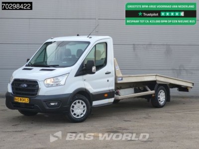 Ford Transit 130pk Autotransporter Airco Cruise Lier Euro6 Cartransporter Oprijwagen Airco Cruise control
