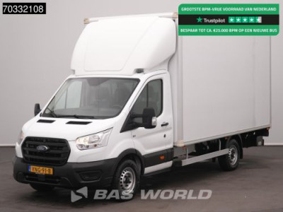 Ford Transit 130pk DHollandia Laadklep Zijdeur Bakwagen Airco Camera Lat om Lat Euro6 Meubelbak Koffer Möbelkoffer LBW Tail Lift Airco
