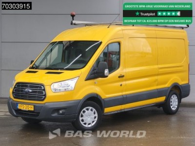 Ford Transit 130pk L3H2 Trekhaak Airco Cruise Camera Parkeersensoren v+a Imperiaal Euro6 L3 Airco Trekhaak Cruise control