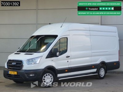 Ford Transit 165pk Automaat L4H3 Airco Cruise Camera Parkeersensoren APK 08-2026 Euro6 Hoog Dak L4 Airco Cruise control