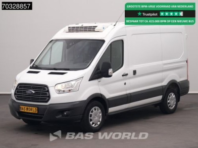 Ford Transit 170pk Koelwagen Thermo King V-300 MAX L2H2 Navi Airco Cruise Camera Parkeersensoren v+a Euro6 Koel Koeler Kühl Kühler Kühlwagen Kühlkasten L2 Airco Trekhaak Cruise control