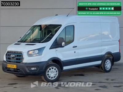 Ford Transit 184pk 390 Elektrisch 75kWh 334km WLTP BEV Snelladen L2H2 Navi Airco Cruise Camera Parkeersensoren v+a L2 Airco Cruise control