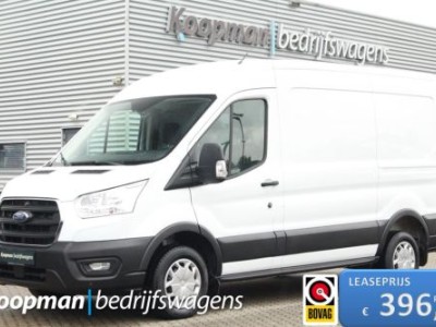 Ford Transit 290 2.0TDCI 130pk L2H2 Trend | Trekhaak | Ramen Achter | Stoelverwarming | Cruise | Lease 396,- p/m